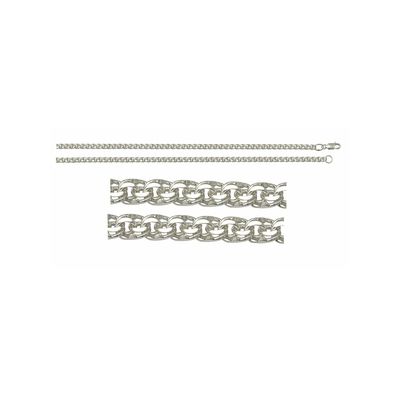 Цепь из серебра без вставок