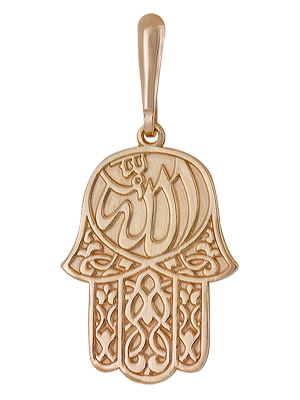 Подвеска из серебра без вставок