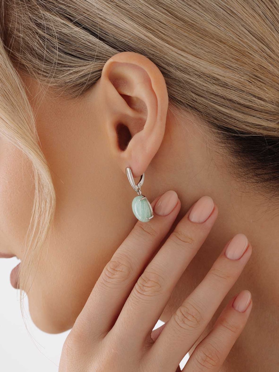 Серьги из серебра с амазонитами (Арт. 2340370660)-5.jpg