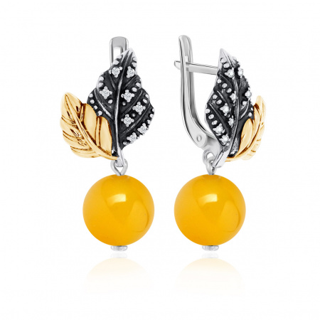 Цветные серьги