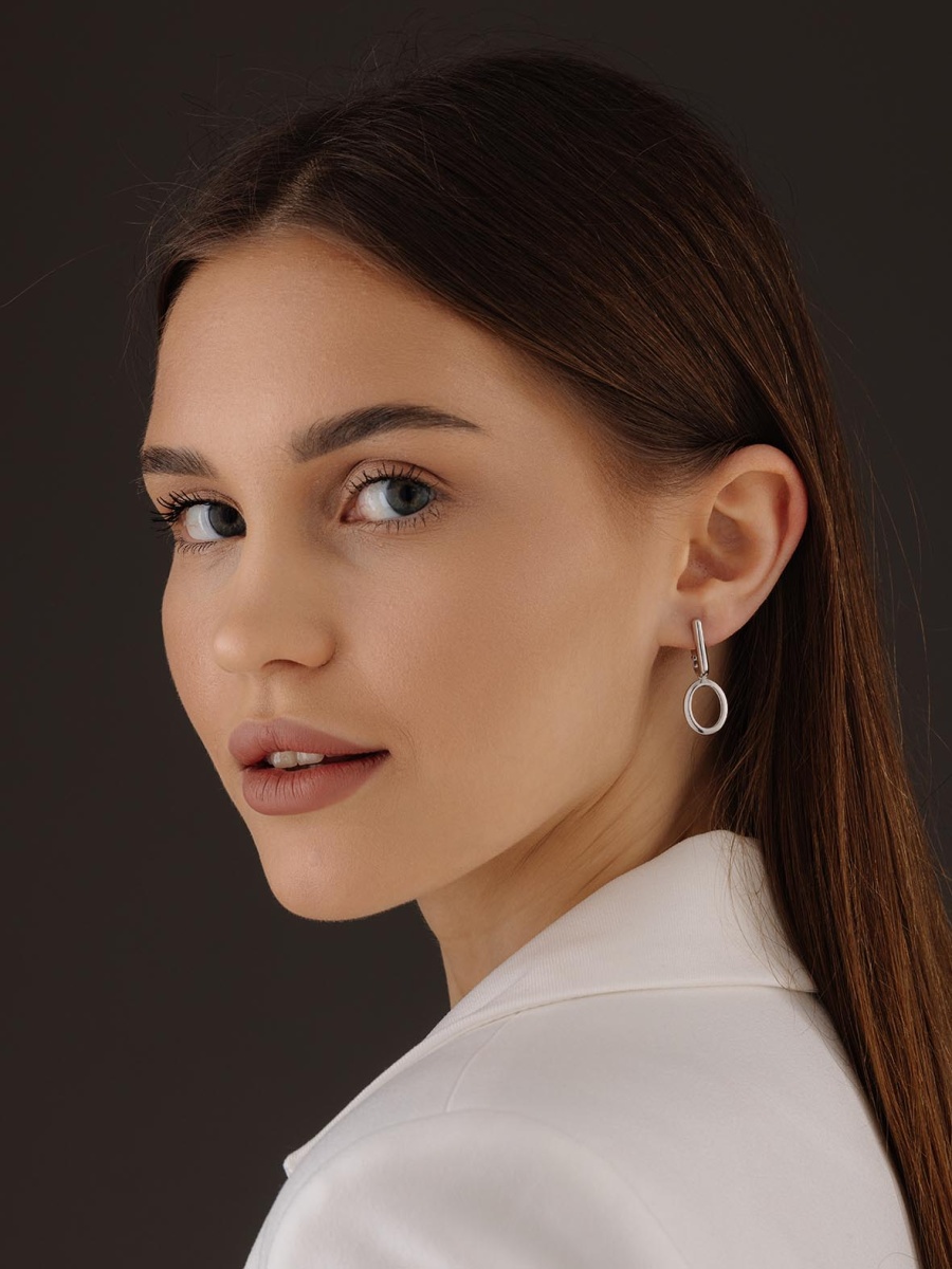 Серьги из серебра без вставок (Арт. 2340405306)-1.jpg