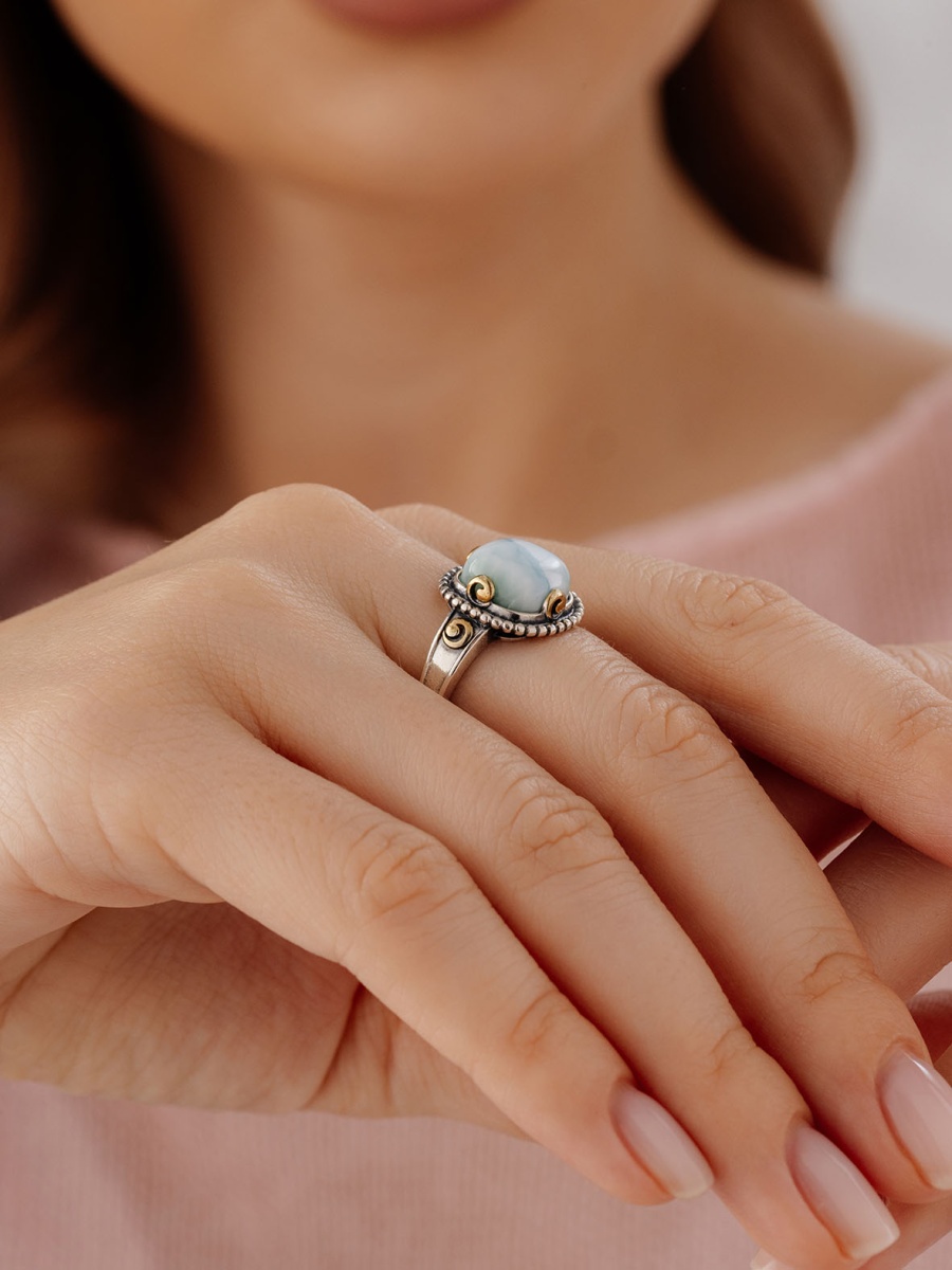 Кольцо из серебра с ларимаром (Арт. 1317Л15801)-6.jpg