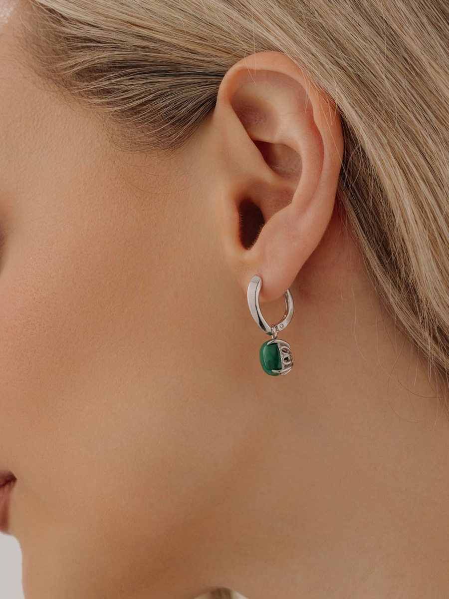 Серьги из серебра с малахитами (Арт. 2340380901)-5.jpg