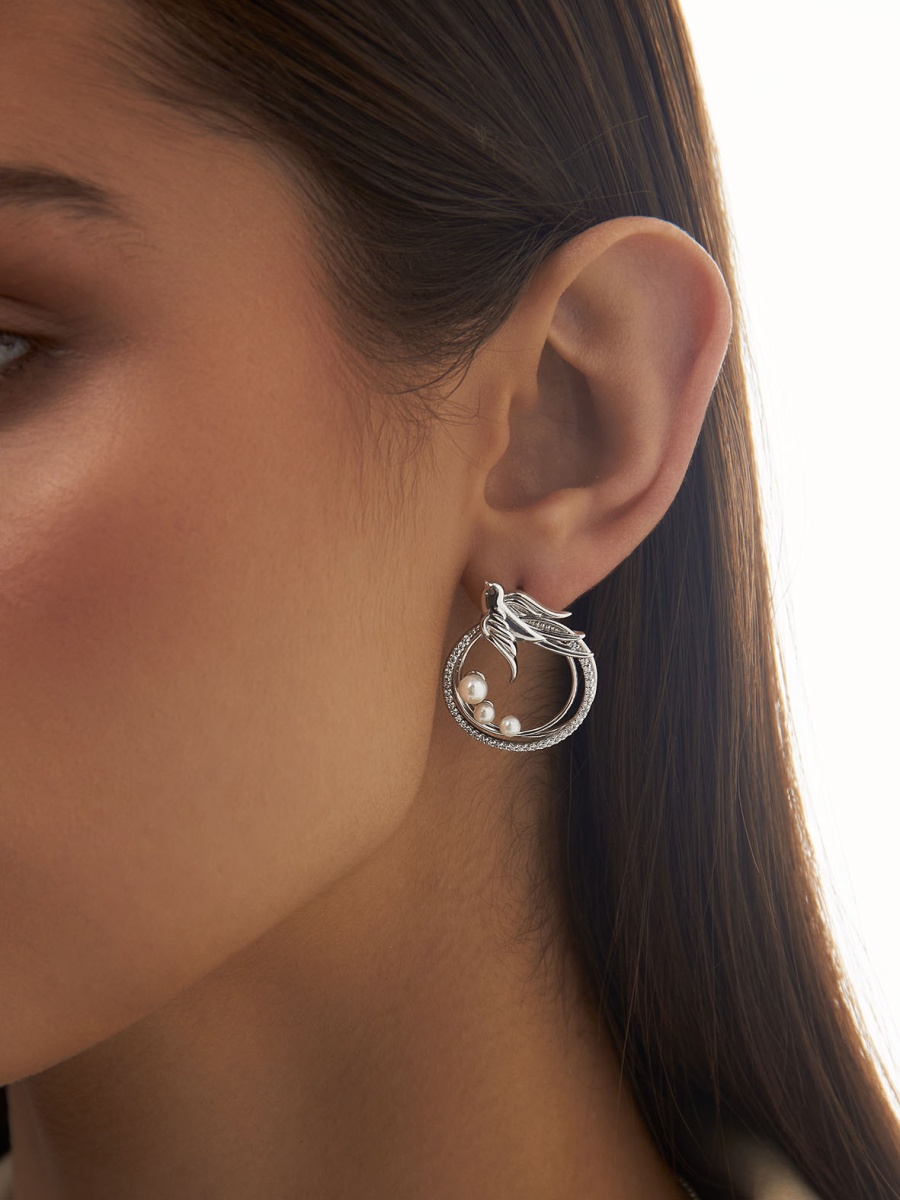 Пусеты из серебра с жемчугами и фианитами (Арт. 2340834601л)-2.jpg