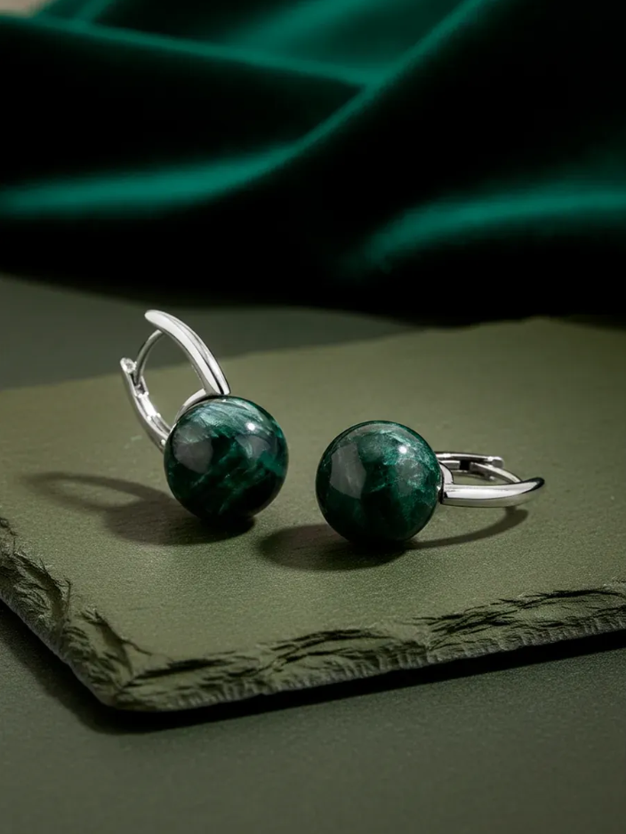 Серьги из серебра с серафинитом (Арт. 2340924318)-1.png