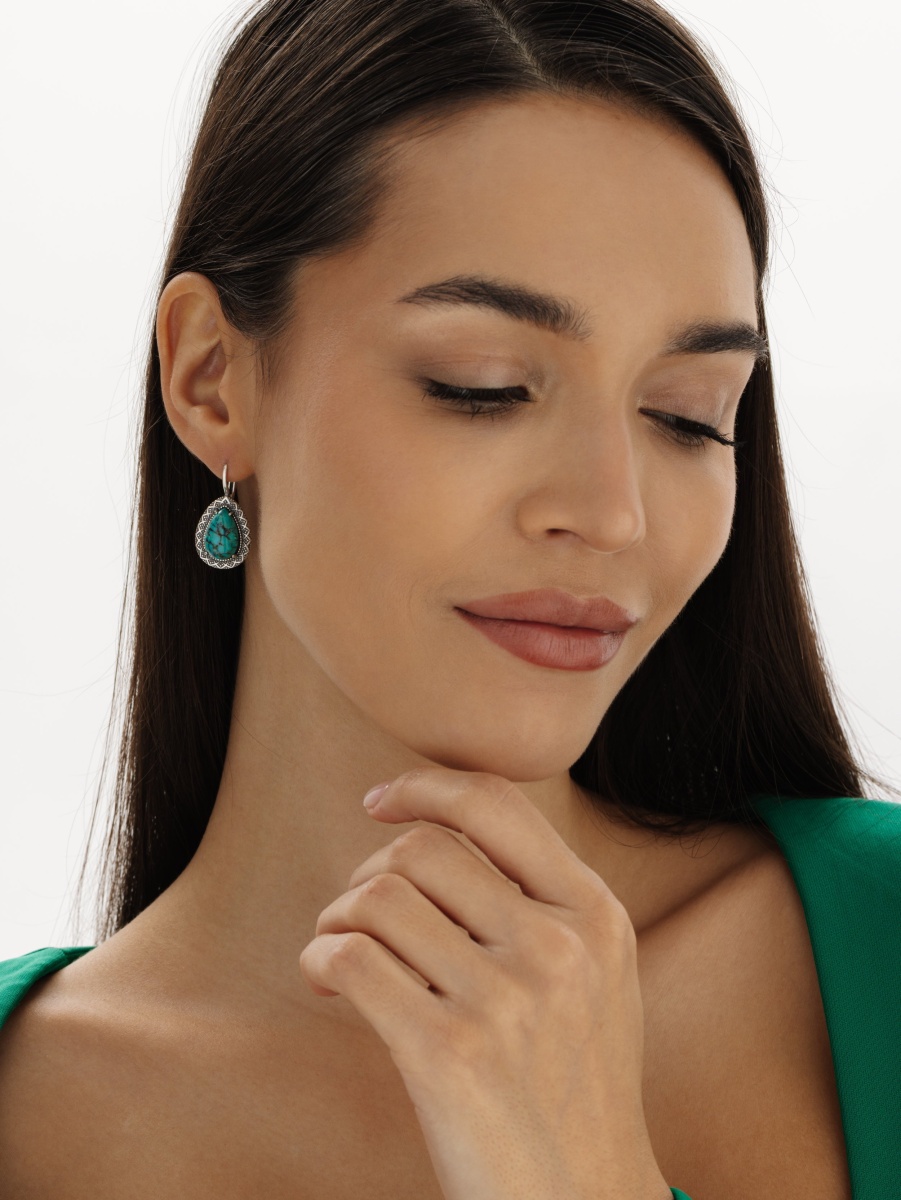 Серьги из серебра с бирюзой (Арт. 2310315062)-1.jpg