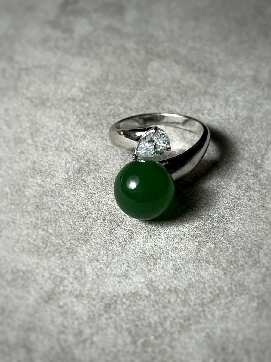 Кольцо из серебра с агатом и фианитом (Арт. 1340391396-60)-2.jpg