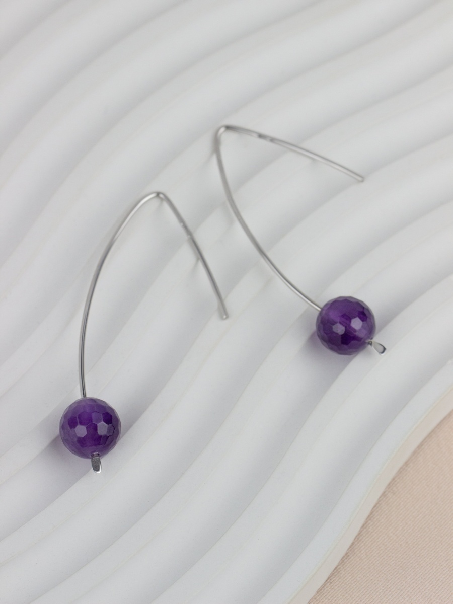 Серьги из серебра с аметист (Арт. 2340061063)-2.jpg