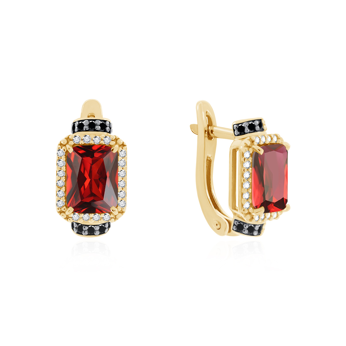 Серьги из серебра с гранатом (Арт. 2321151937л).jpg