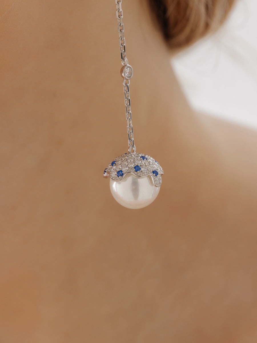 Серьги из серебра с жемчугом (Арт. 2340240840л)-5.jpg