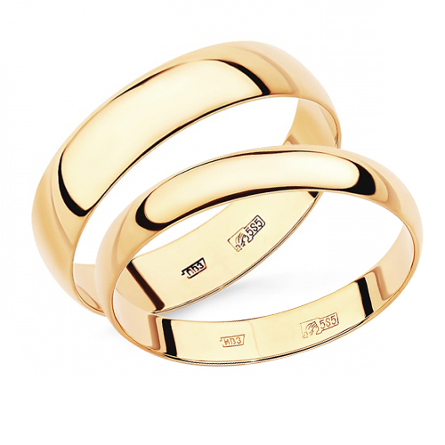 Классические обручальные кольца