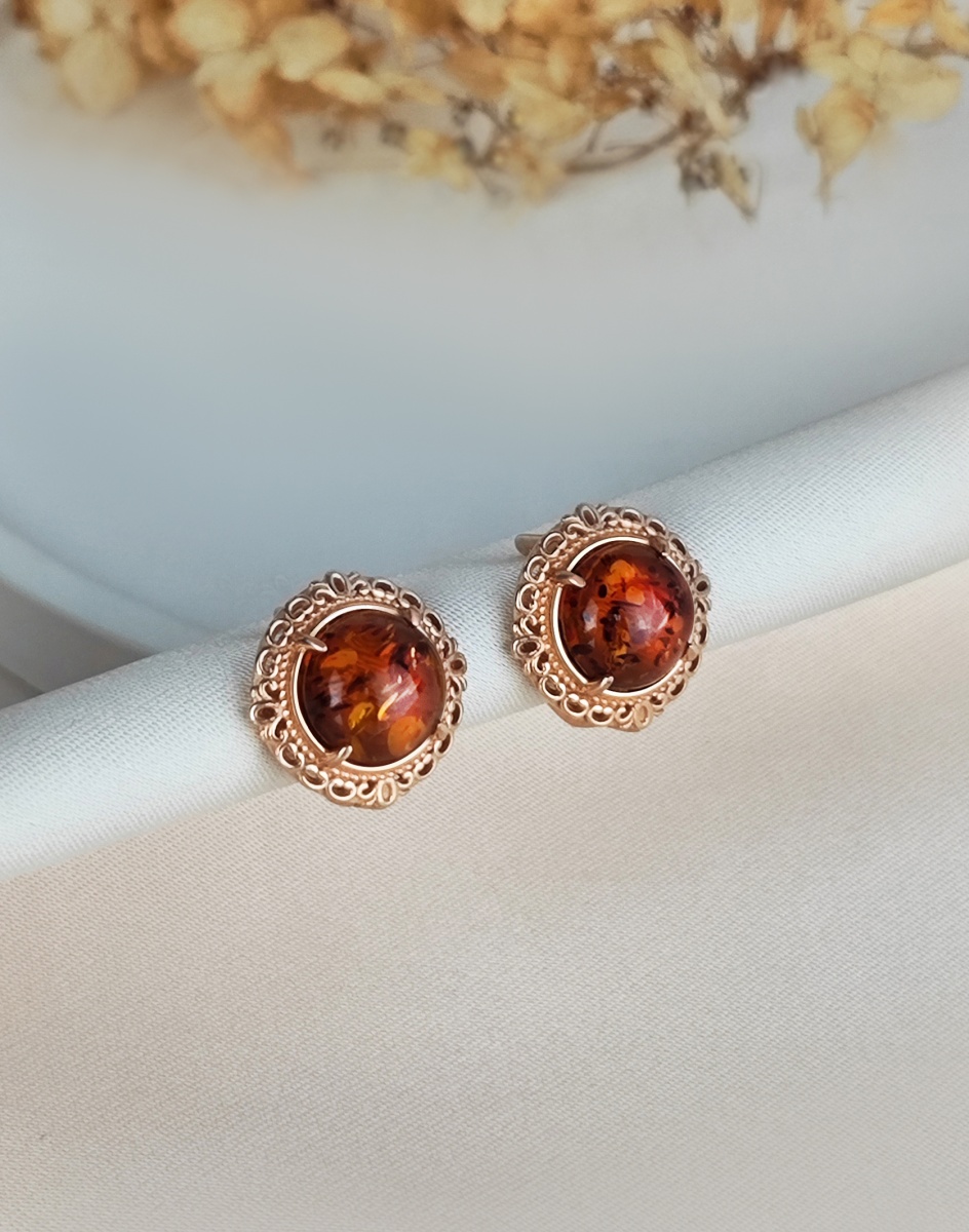 Серьги из серебра с янтарём (Арт. 2320481994).jpg