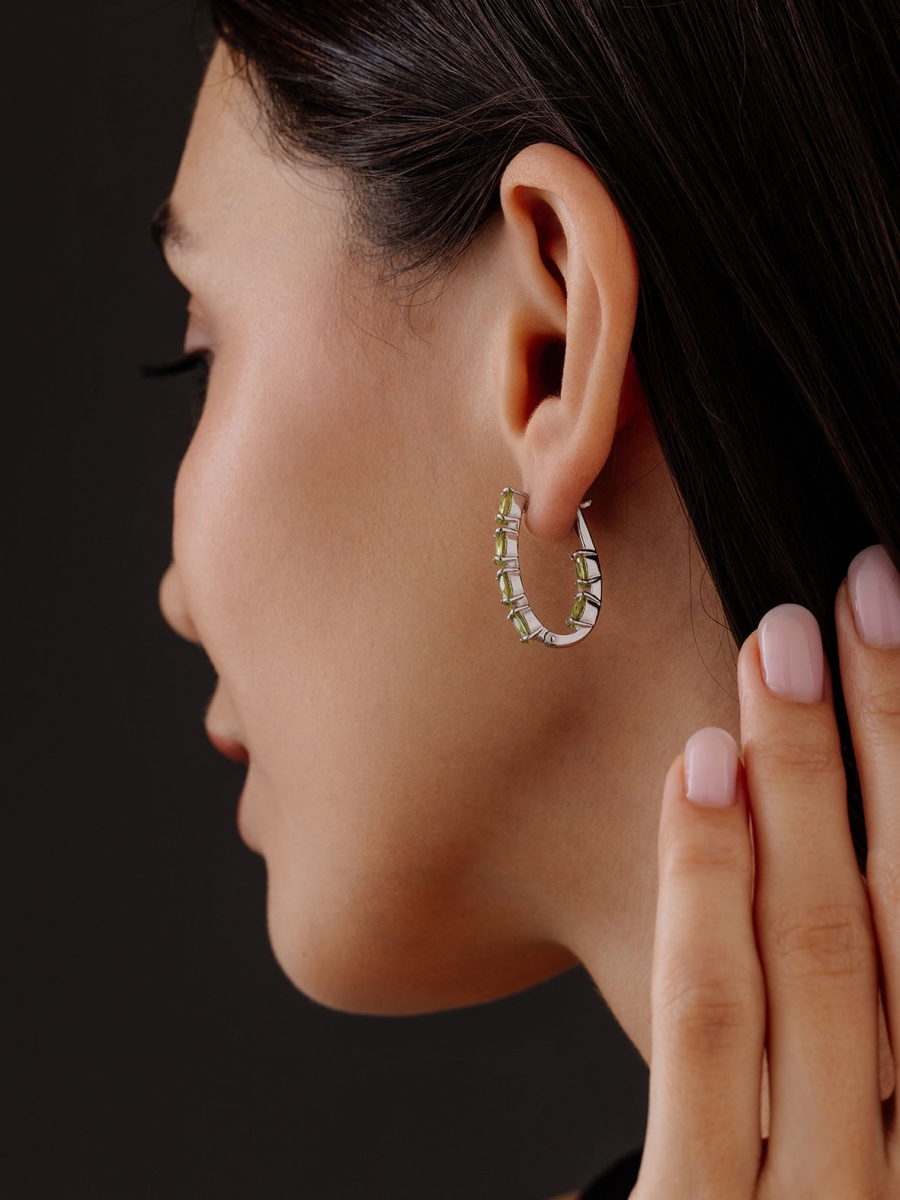 Серьги из серебра с хризолитами (Арт. 2340131182)-4.jpg