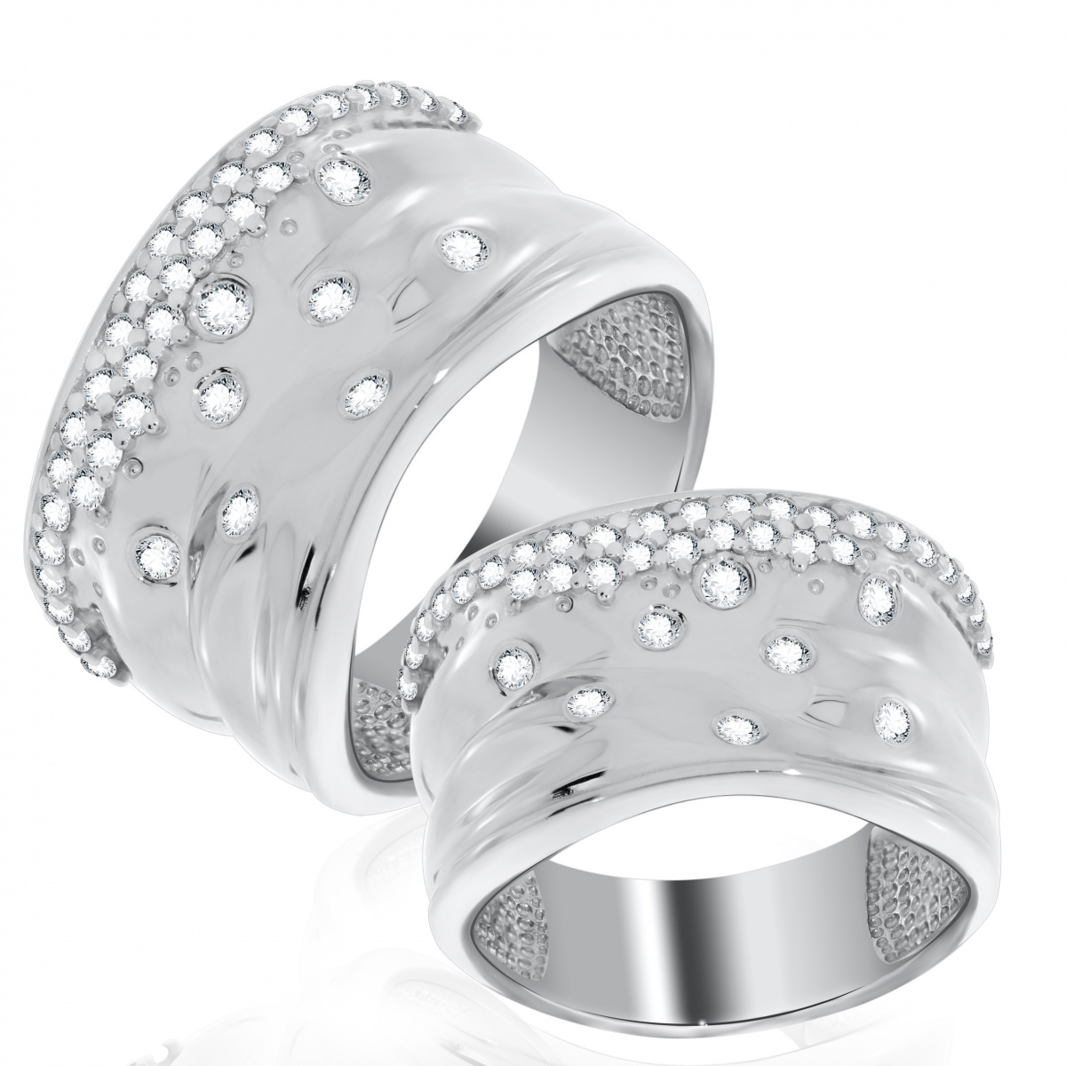 Необычное обручальное кольцо