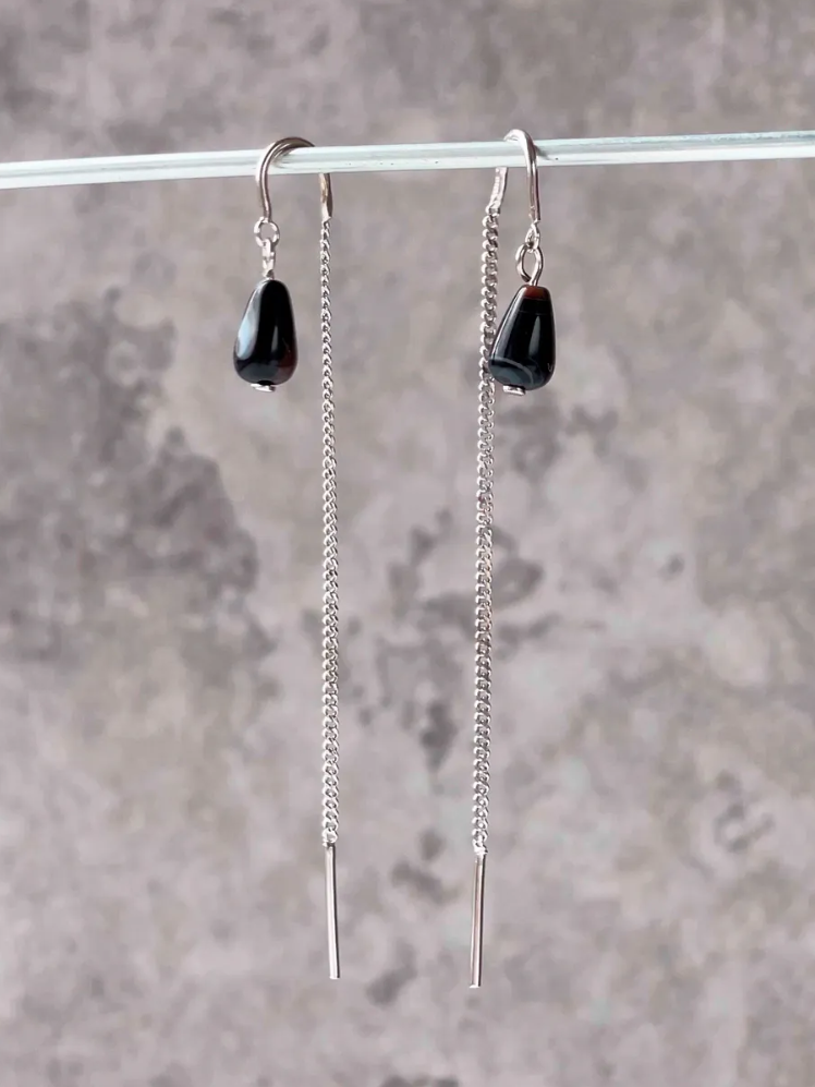 Серьги из серебра с агатом (Арт. 2340391641-6-20)-3.png