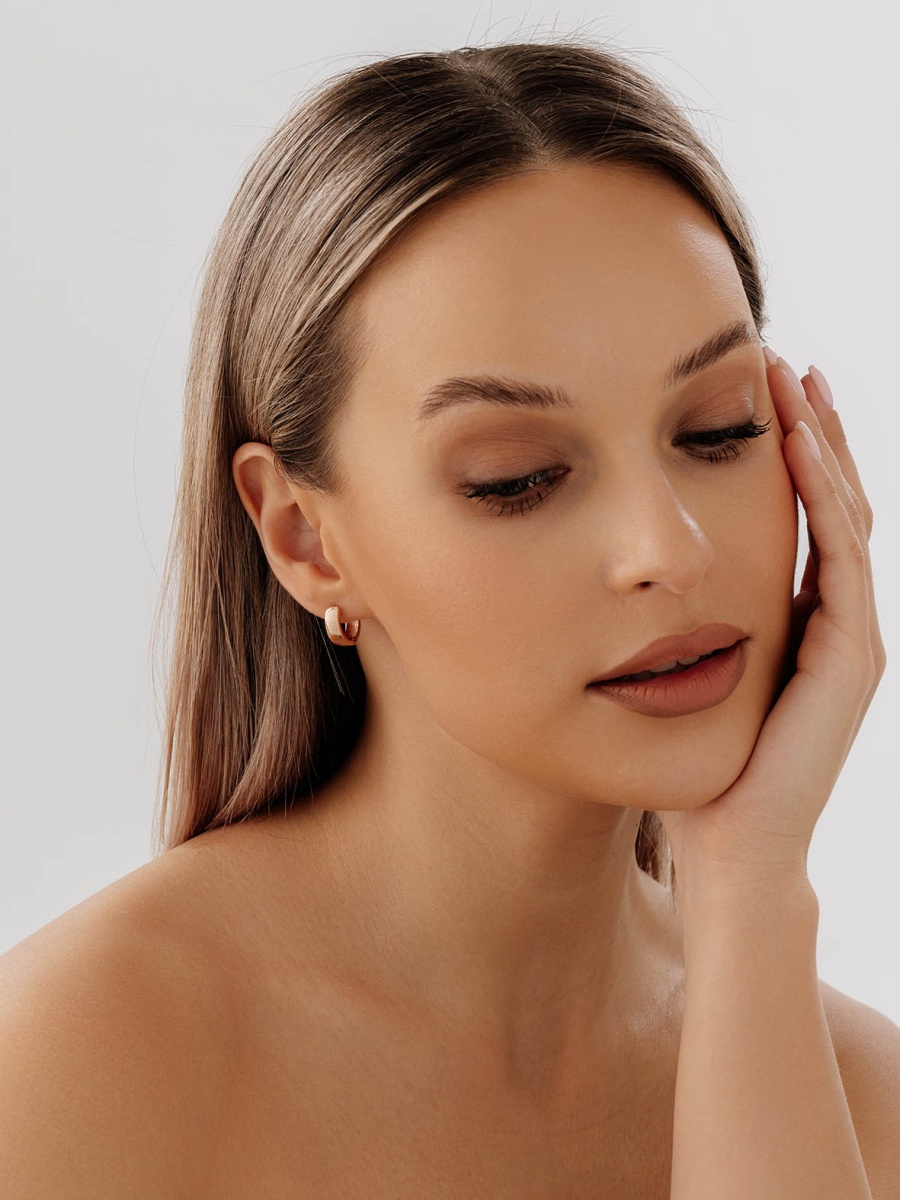 Серьги из серебра без вставок (Арт. 2320400328)-3.jpg