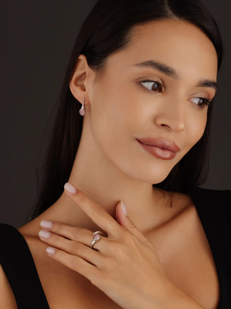 Серьги из серебра с кошачьим глазом (Арт. 2340265035-30)-1.png