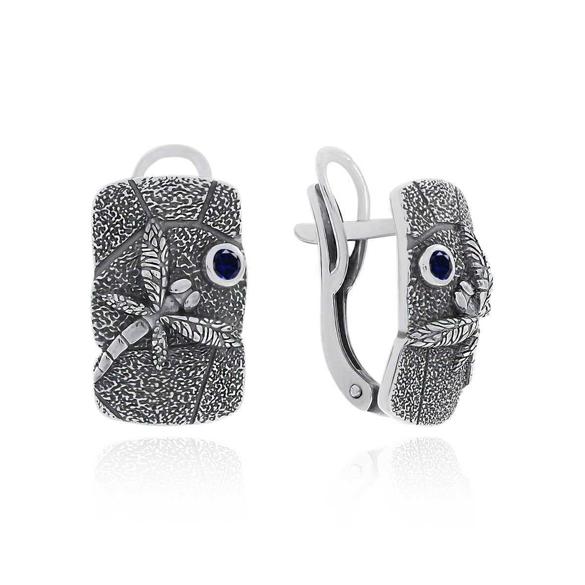 Серьги из серебра с корундом (Арт. 2310161768-80).jpg