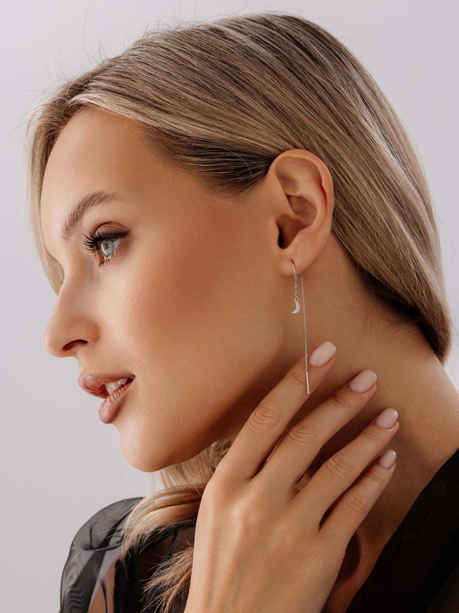 Серьги из серебра без вставок (Арт. 2340404831)-2.jpg