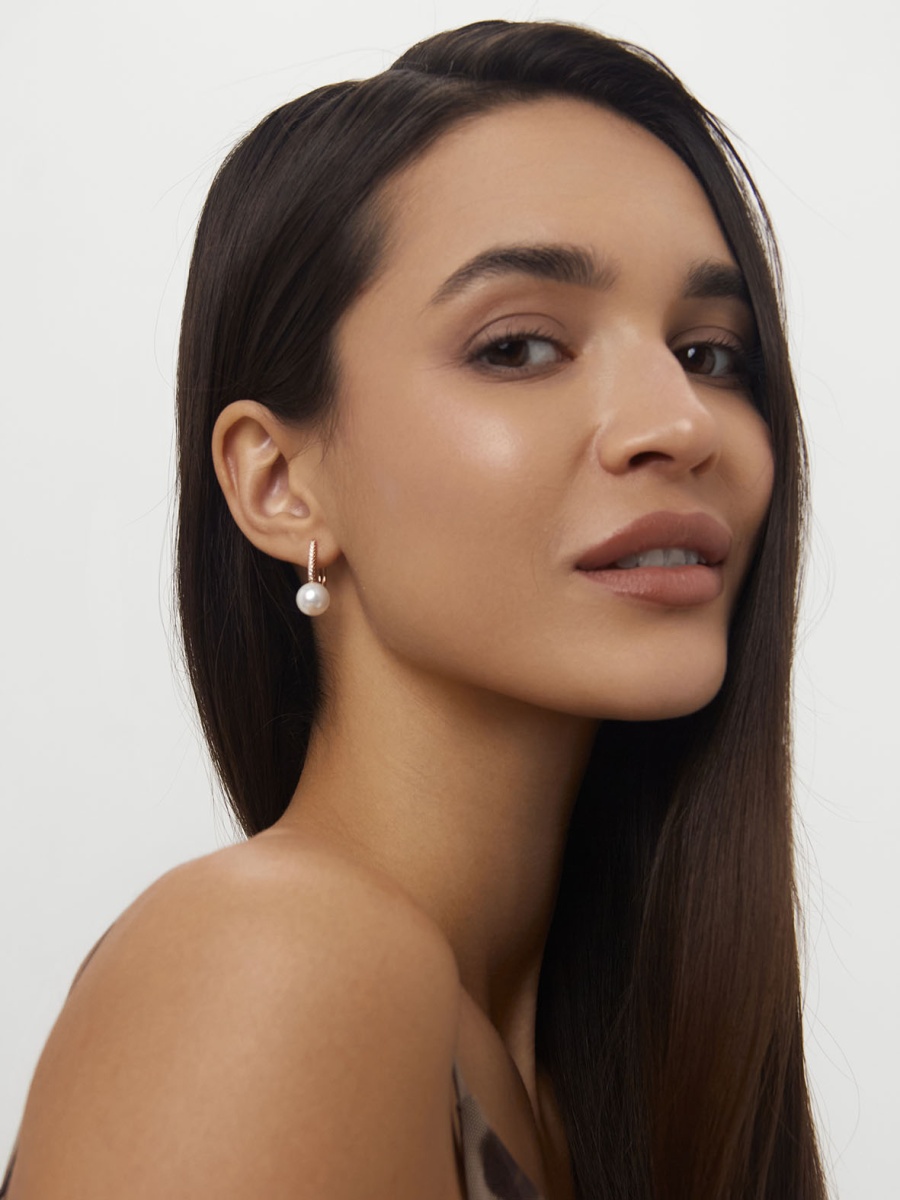 Серьги из серебра с жемчугами и фианитами (Арт. 2320241606л)-3.jpg