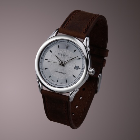 Часы из серебра без вставок