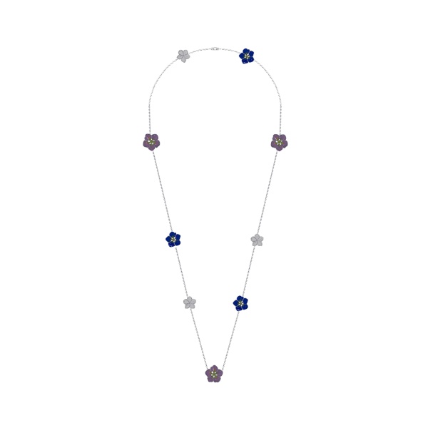 Колье из серебра с эмалью 8340620083-70