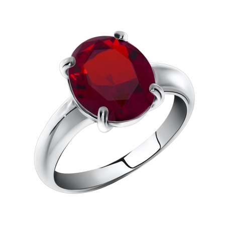 Купить кольцо из серебра с кварцем в интернет-магазине KRASNOE