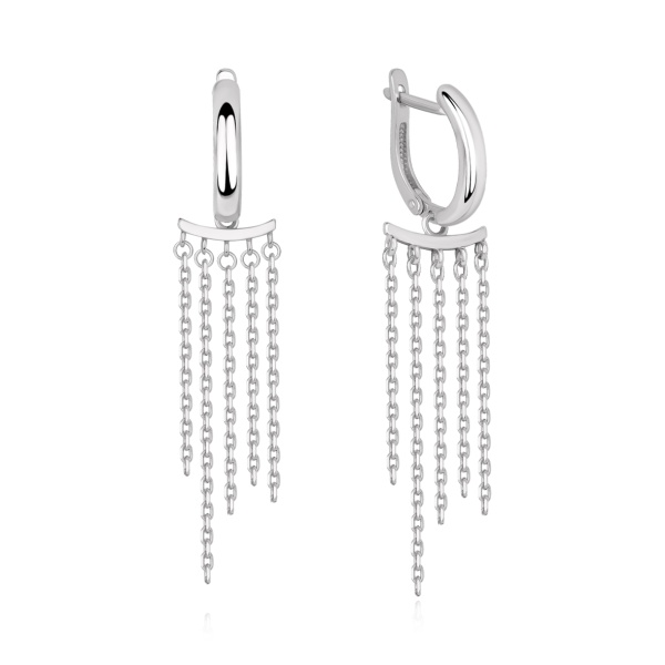 Серьги из серебра