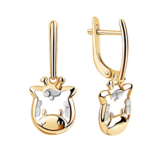 Серьги из серебра без вставок в ювелирном интернет-магазине