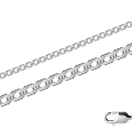 Цепь из серебра без вставок