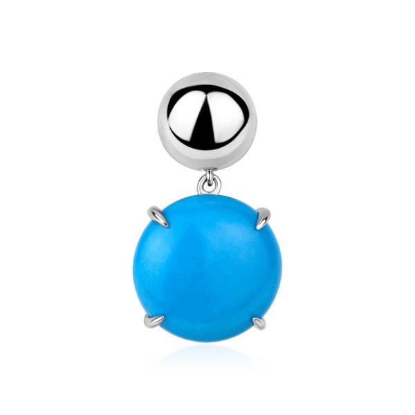 Купить подвеска из серебра с бирюзой