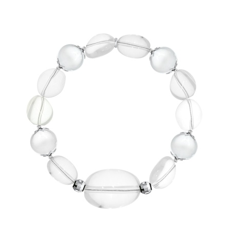 Купить браслет из серебра с хрусталём