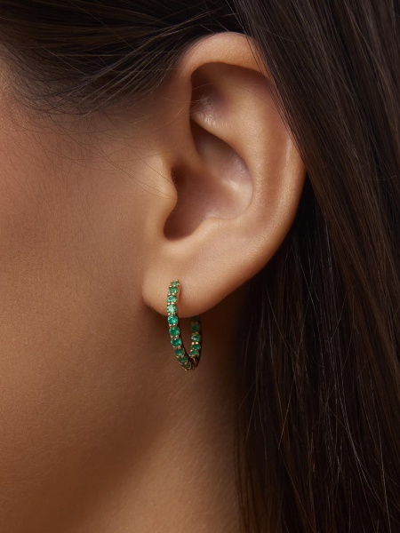 Серьги из серебра с агатами со скидкой