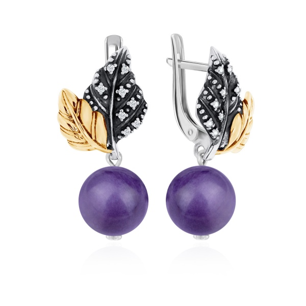Серьги из серебра