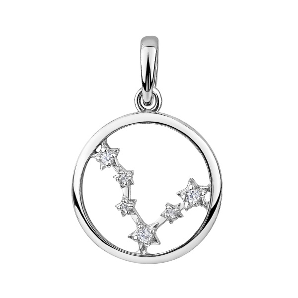 Купить подвеска из серебра с фианитами