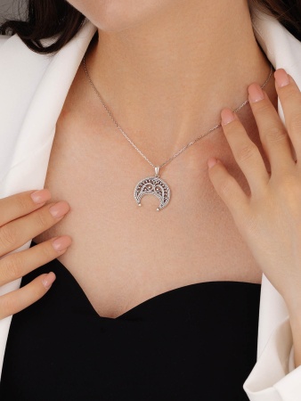 Купить подвеска из серебра без вставок