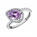 Купить кольца с аметистом в интернет-магазине ювелирных изделий 