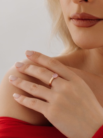 Купить кольцо из серебра с кошачий глазом в интернет-магазине KRASNOE