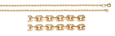 Цепь из серебра без вставок