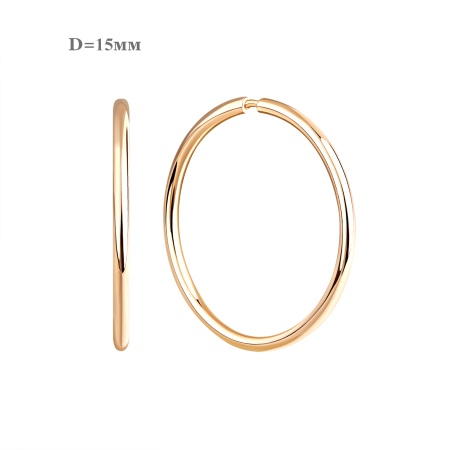 Серьги из серебра без вставок