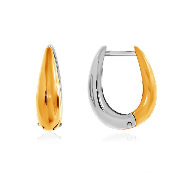 2329401270 Серьги из серебра 2329401270 от KRASNOE, металл Серебро, вставка Без вставок