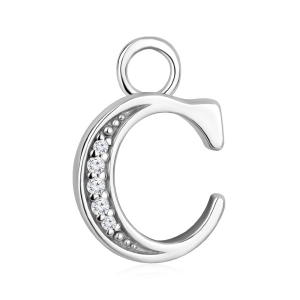 Купить подвеска из серебра с фианитами