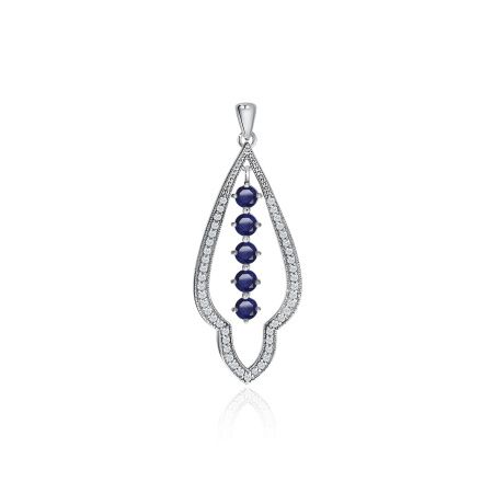 Купить подвески из серебра с наносапфиром