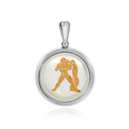 Купить подвеска из серебра с перламутром