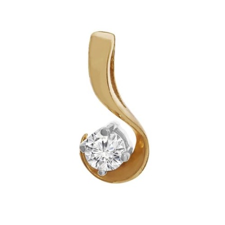 Купить подвеска из золота с бриллиантом
