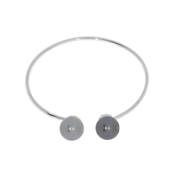 Купить браслет из серебра с жемчугом