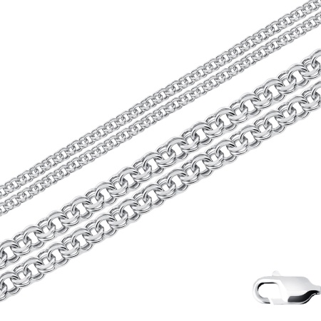 Купить цепь из серебра без вставок