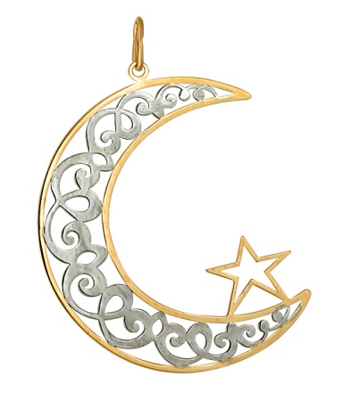 Подвеска из золота без вставок