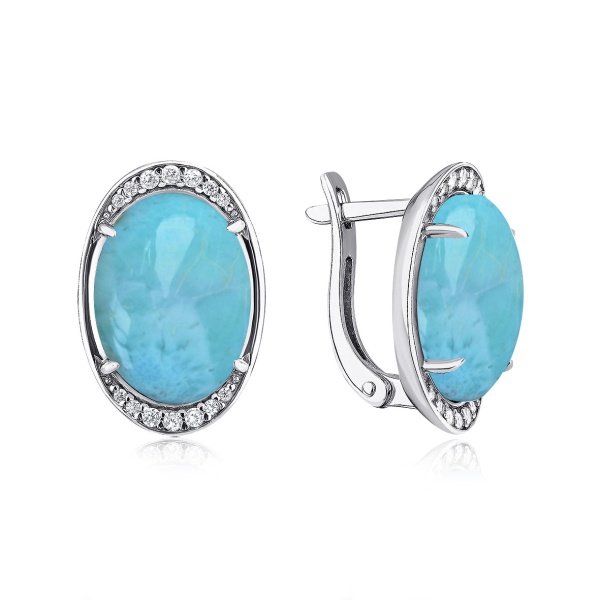 Серьги из серебра с  со скидкой