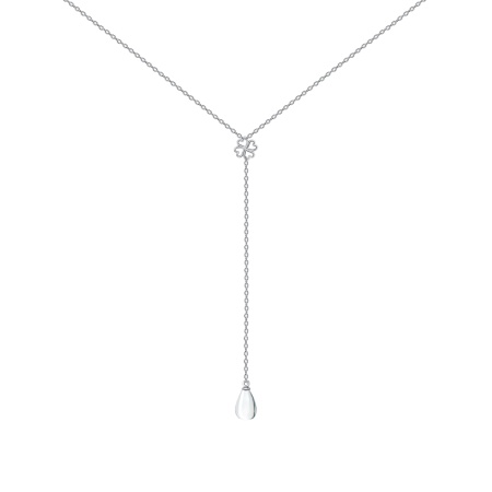 Колье из серебра с горным хрусталём 8340523226-45